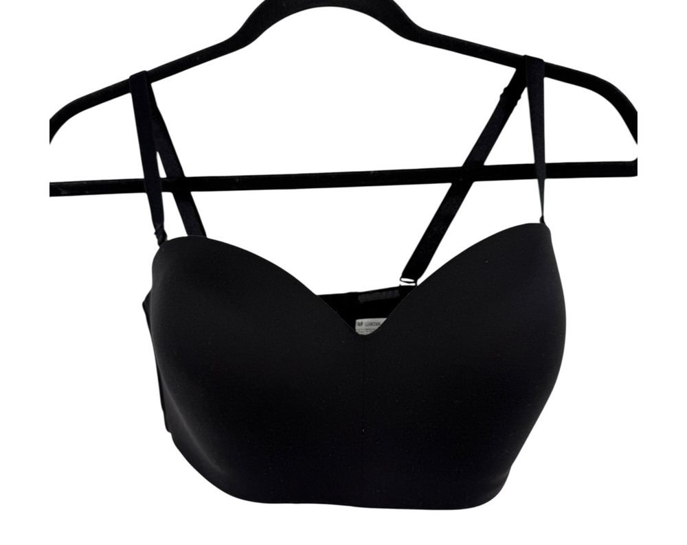Wacoal 854372 Staying Power wire free strapless bra black size 32DD 32E